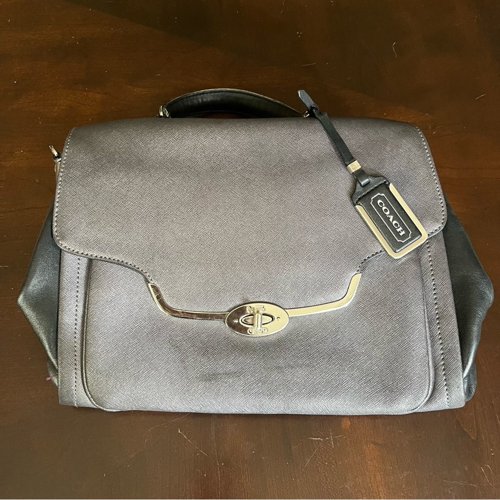 Coach 25167 MADISON SPECTATOR SAFFIANO SADIE FLAP SATCHEL, fixer upper